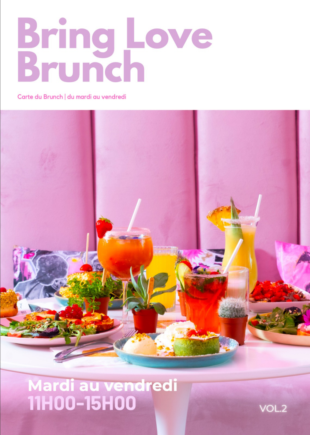 Le Menu | Bienvenue au Bring café à Lille